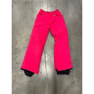 Billabong neon pink snow ski pants size medium lined